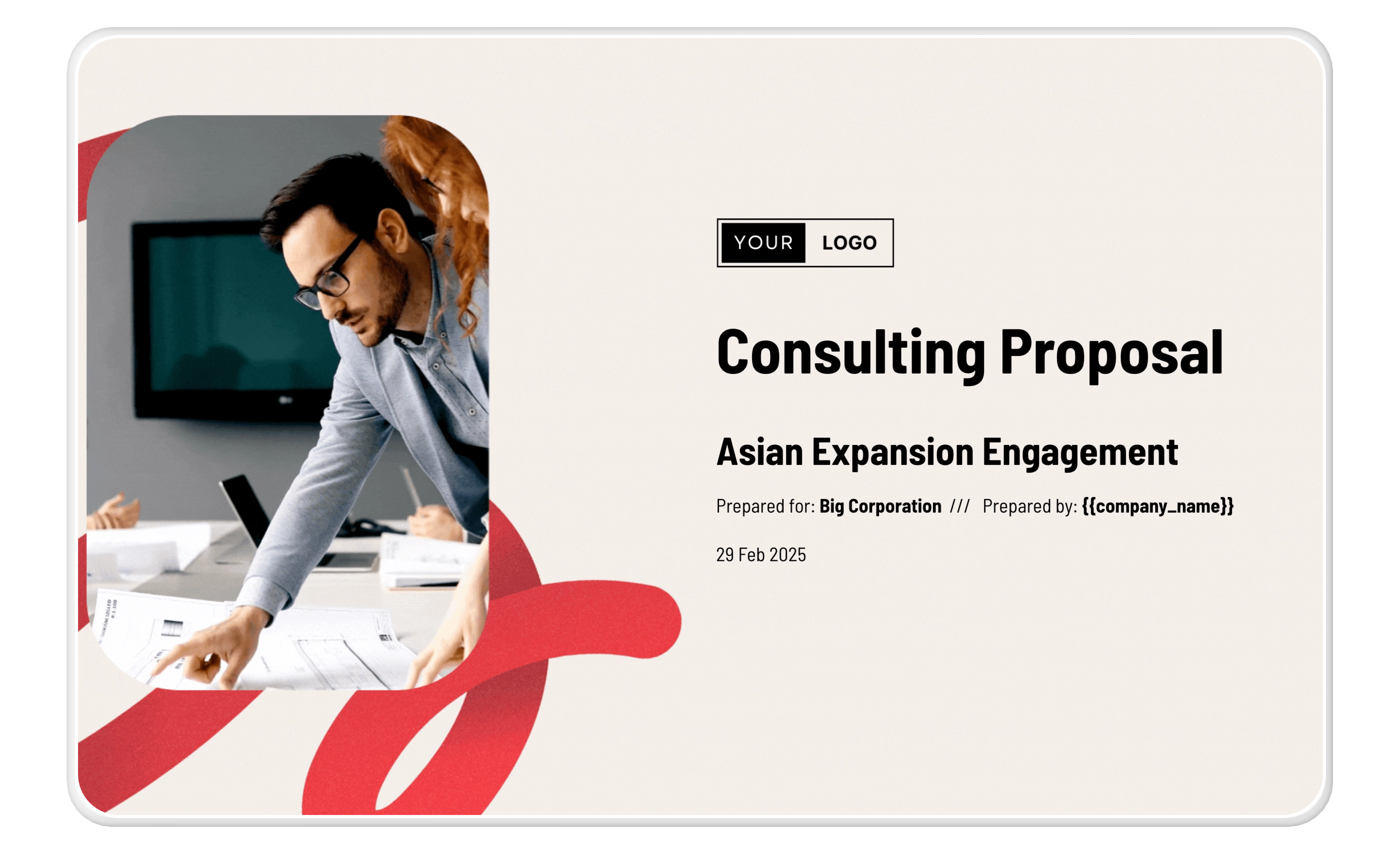 a consulting proposal for asian expansion engagement