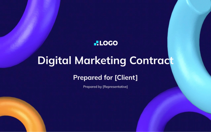 Preview of Marketing Contract Template