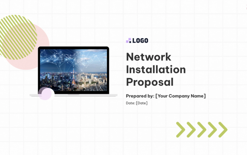 Preview of Network Installation Proposal Template