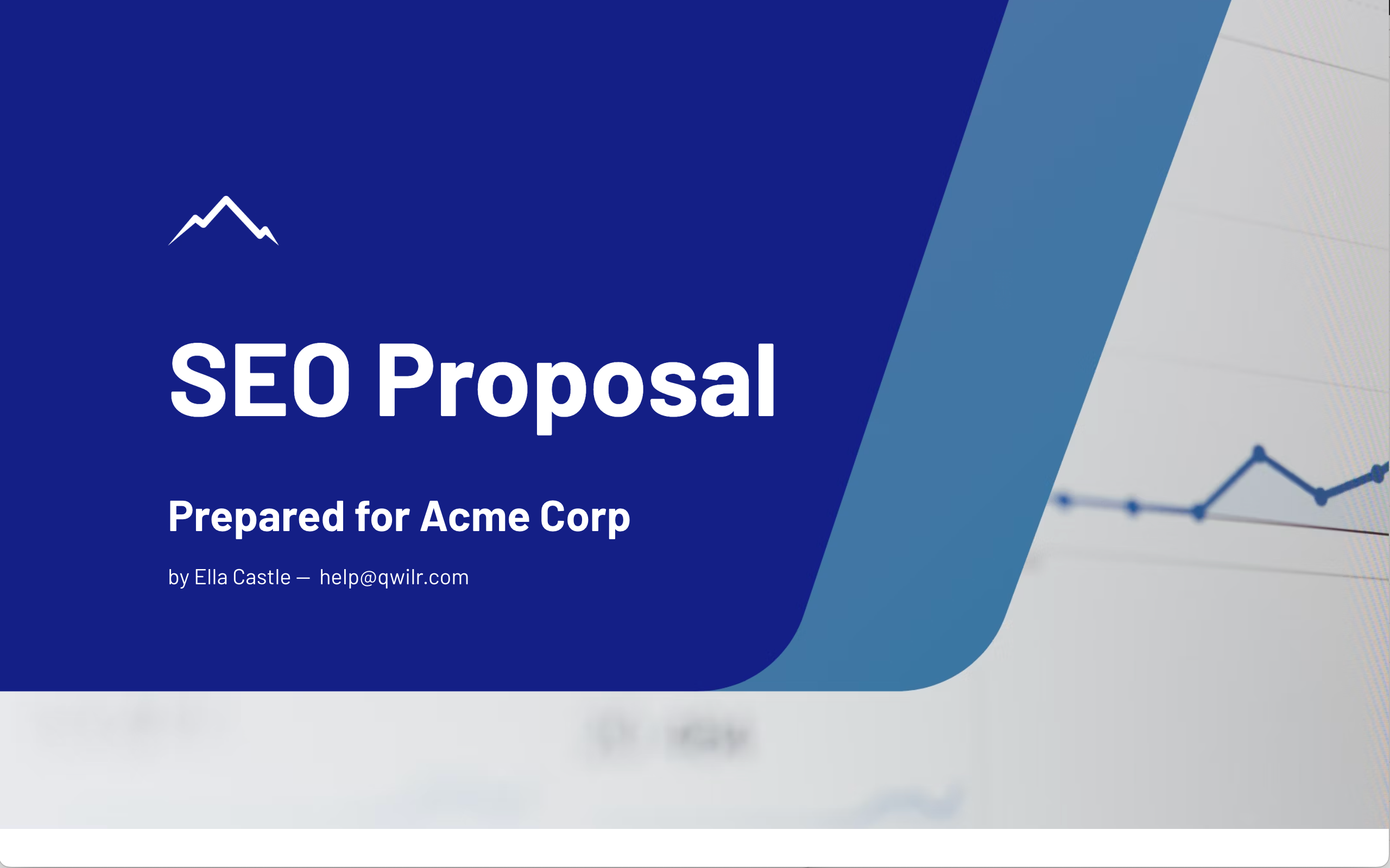 SEO Proposal Template