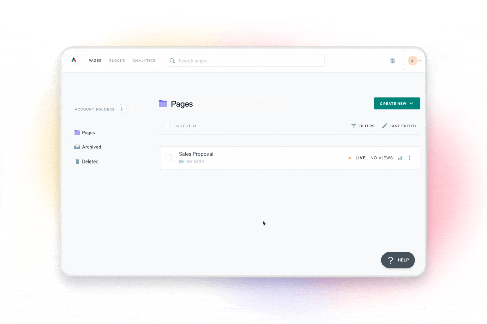 add personalization to every proposal