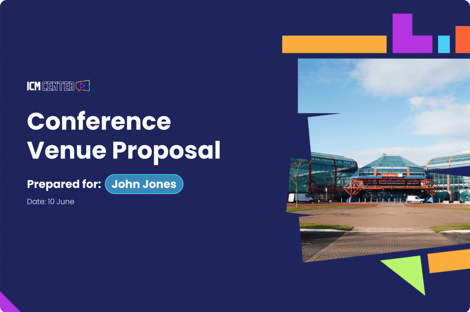 a conference venue proposal example