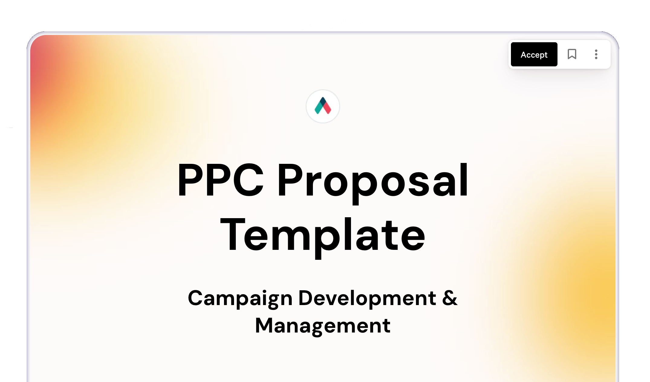 PPC Proposal Template