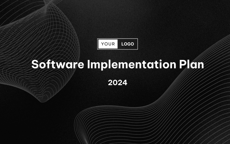 Preview of Software Implementation Plan Template