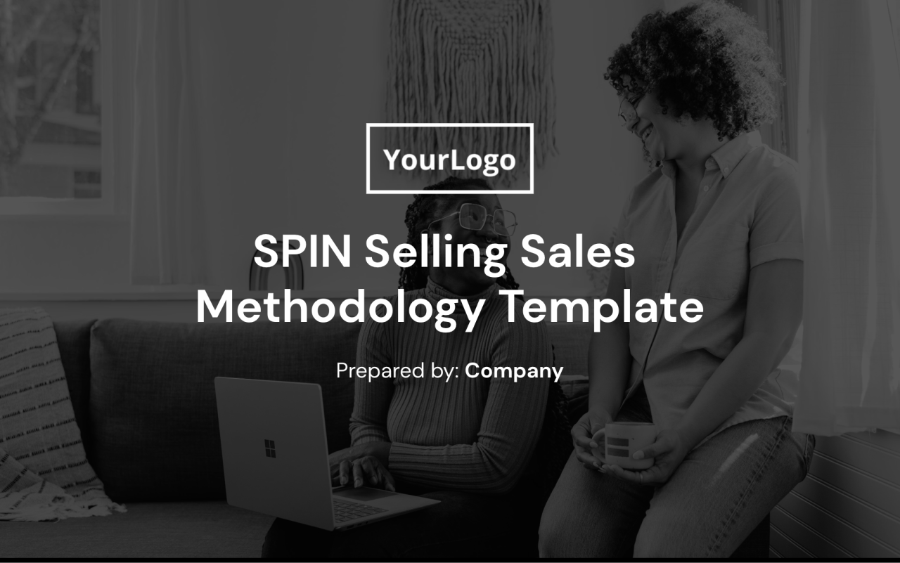 Preview of SPIN Selling Template