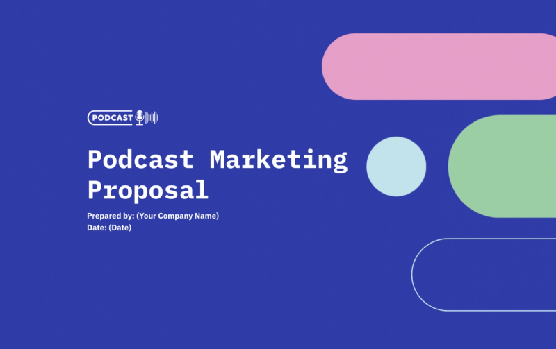 Preview of Podcast Marketing Proposal Template