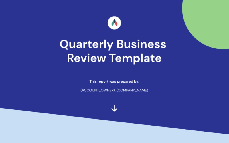 Preview of Quarterly Business Review (QBR) Template