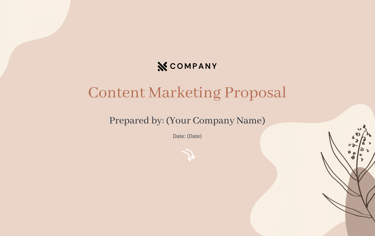 Content Marketing Proposal Template [2024 Edition] | Qwilr