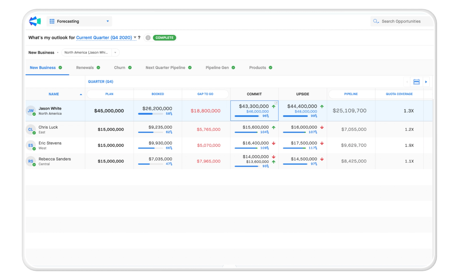 Clari interface