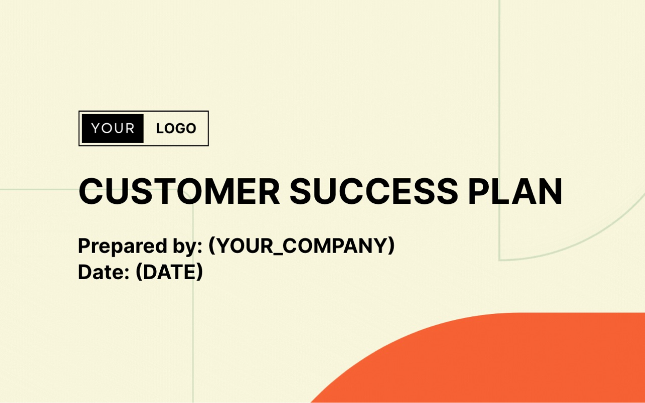 Customer Success Plan Template