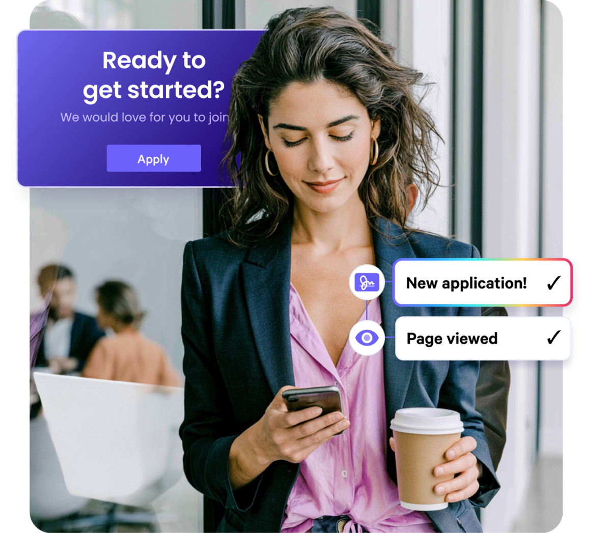 Create a unique candidate experience with real-time insights