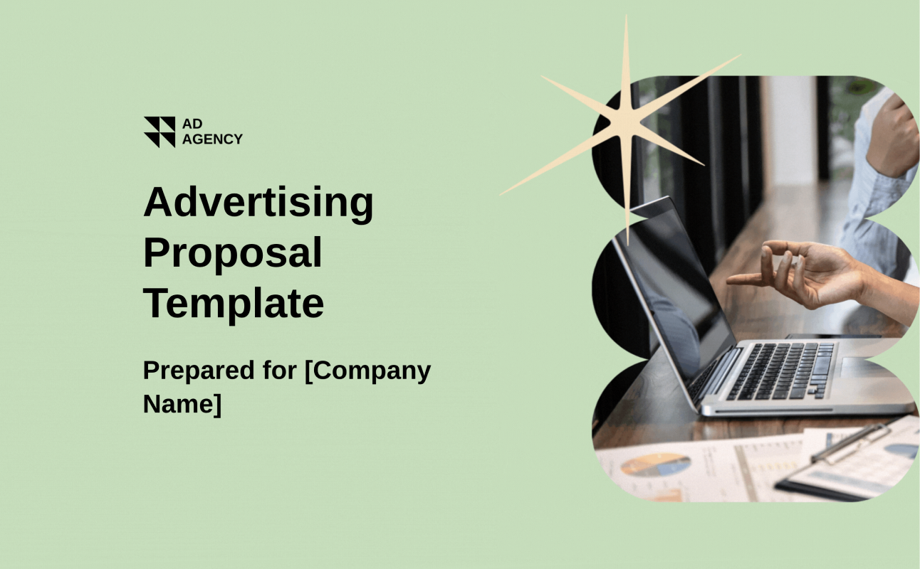 ad agency advertising proposal template prepared for company name