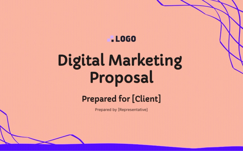 Preview of Digital Marketing Proposal Template