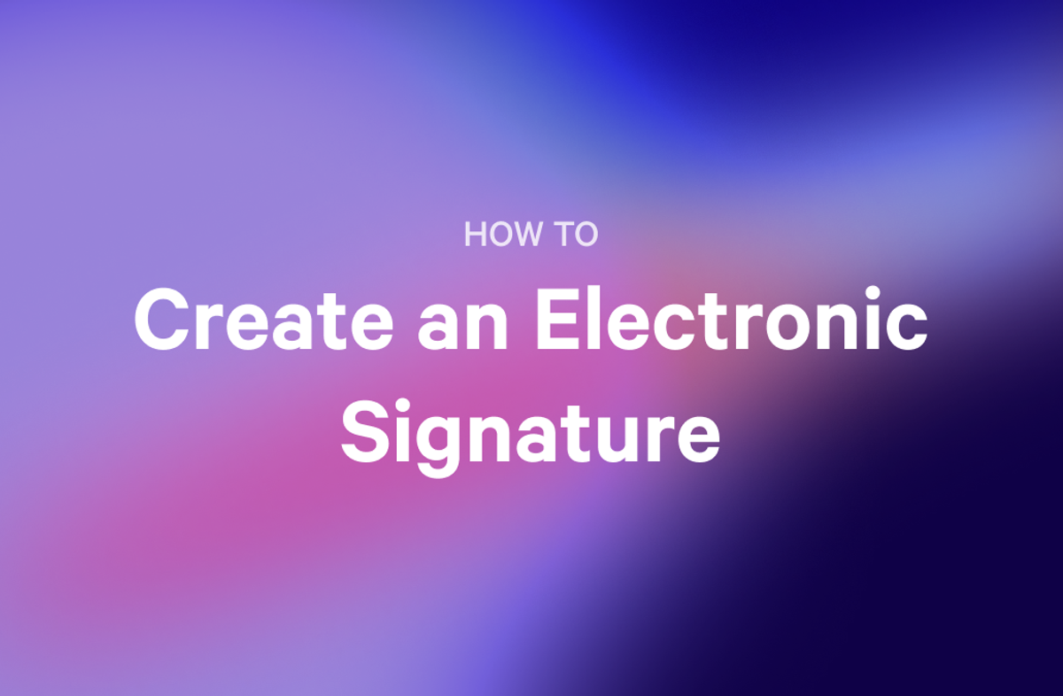 a screen displays an electronic signature and says accept