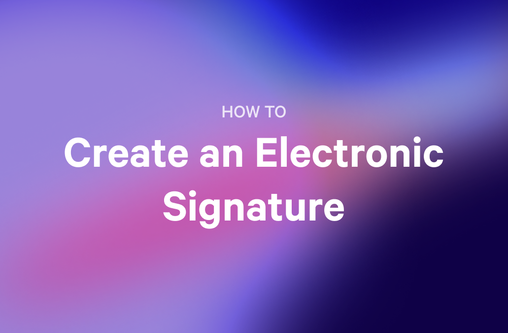a screen displays an electronic signature and says accept