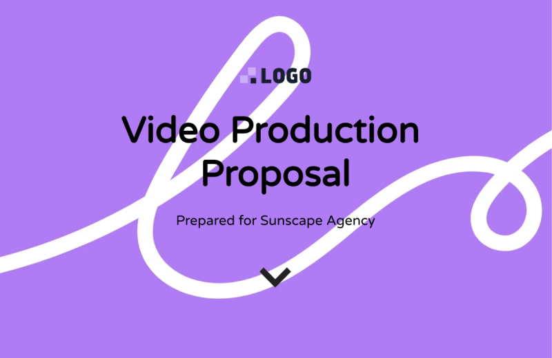 Preview of Video Production Proposal Template