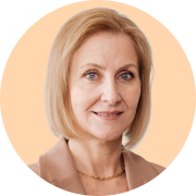 Headshot of a smiling marketing manager