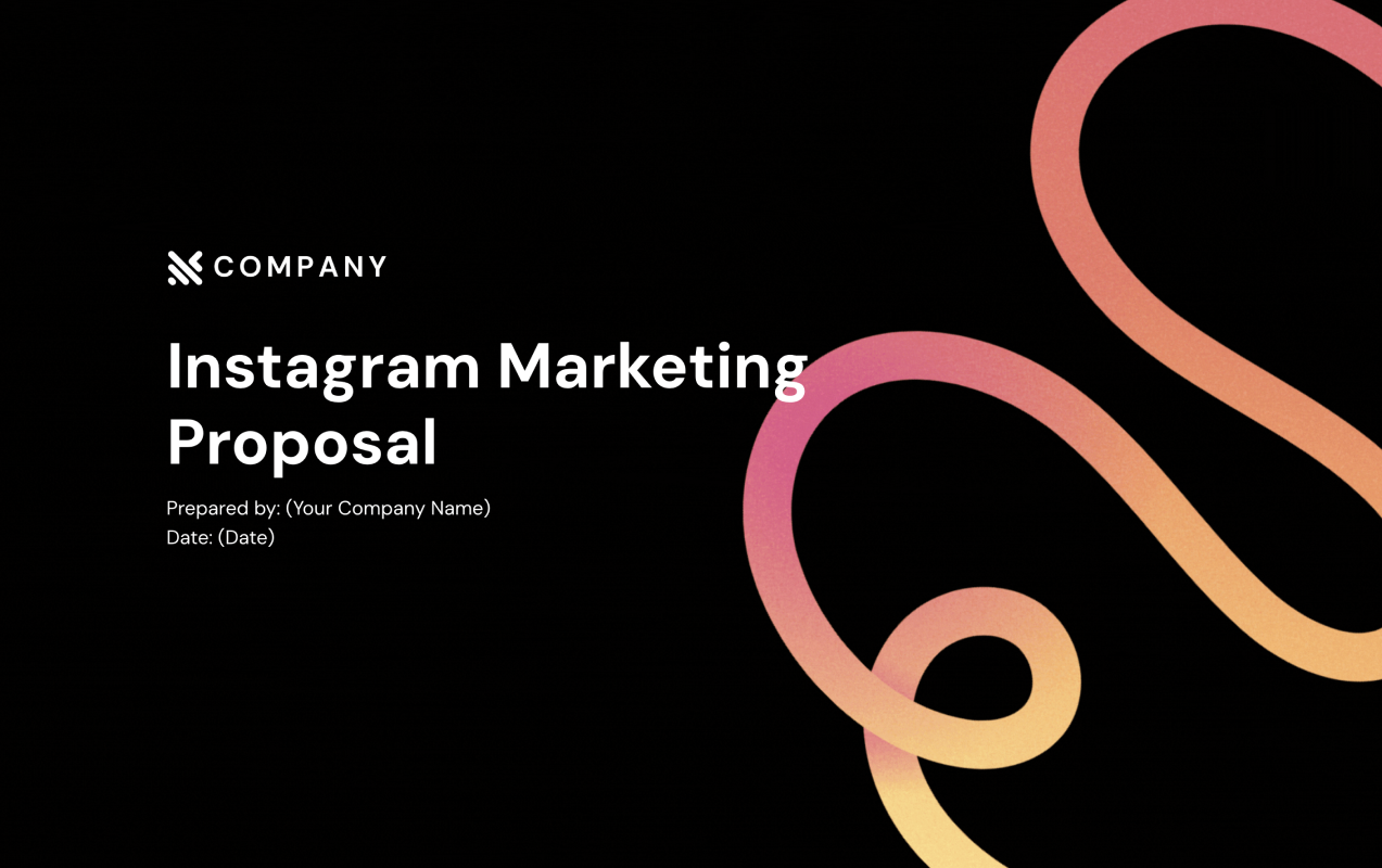 Instagram Marketing Proposal Template [2023 Edition] | Qwilr