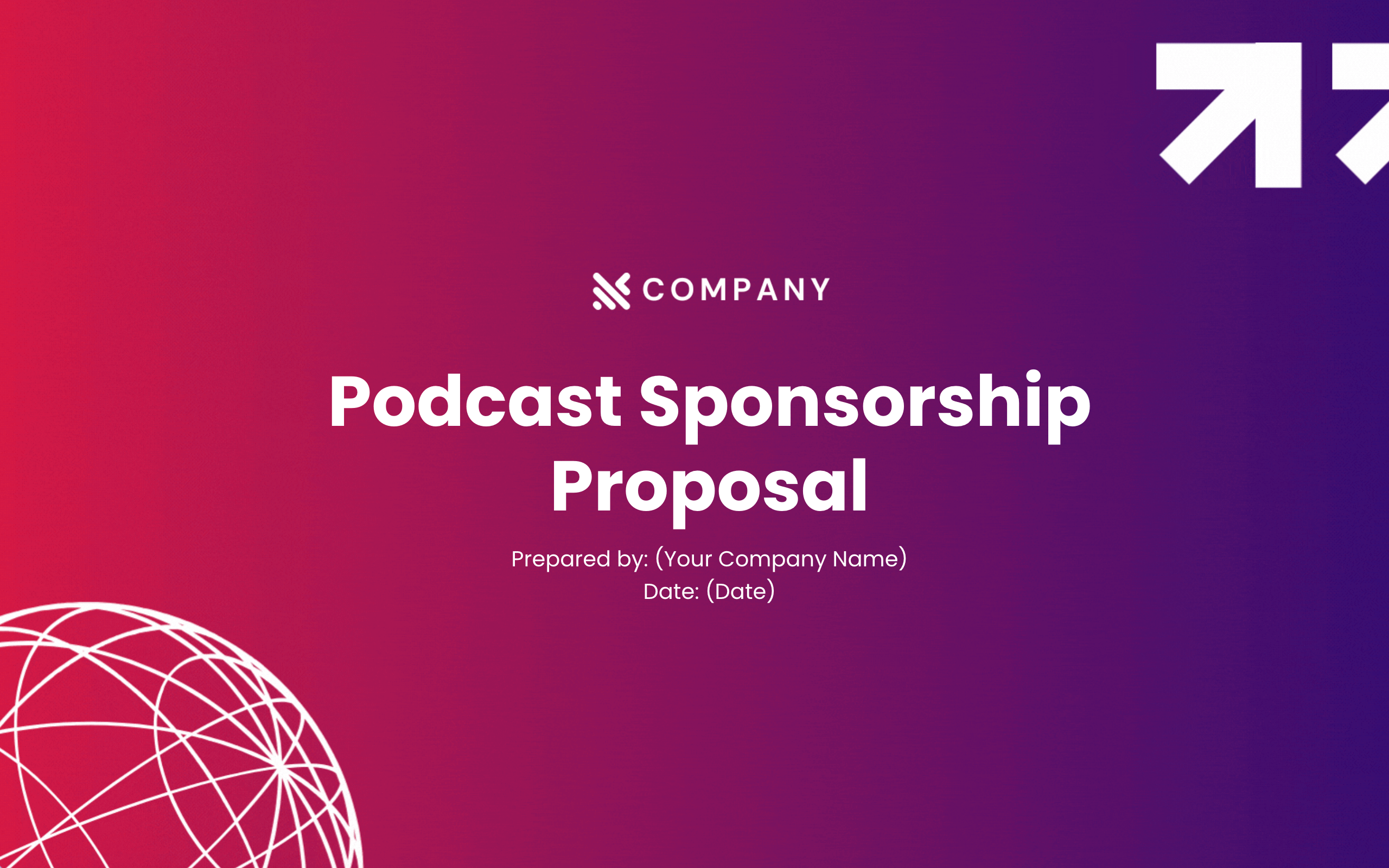 Podcast Sponsorship Proposal Template