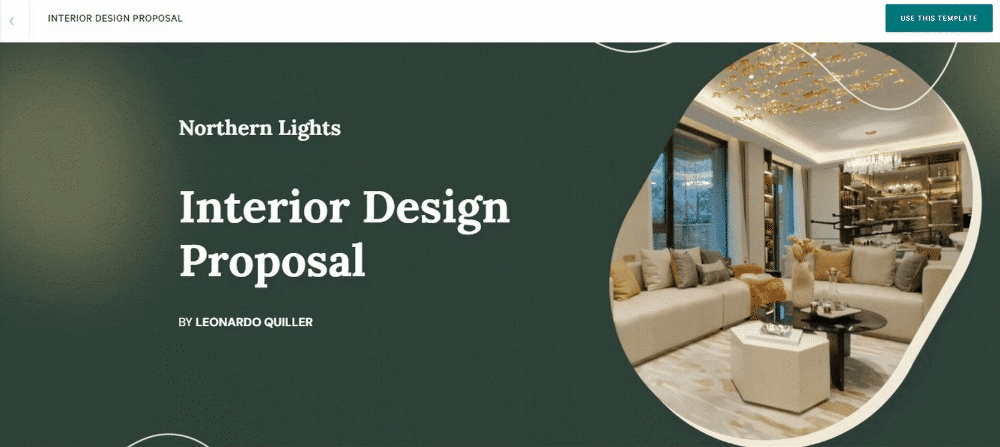a proposal for northern lights interior design proposal by leonardo quiller