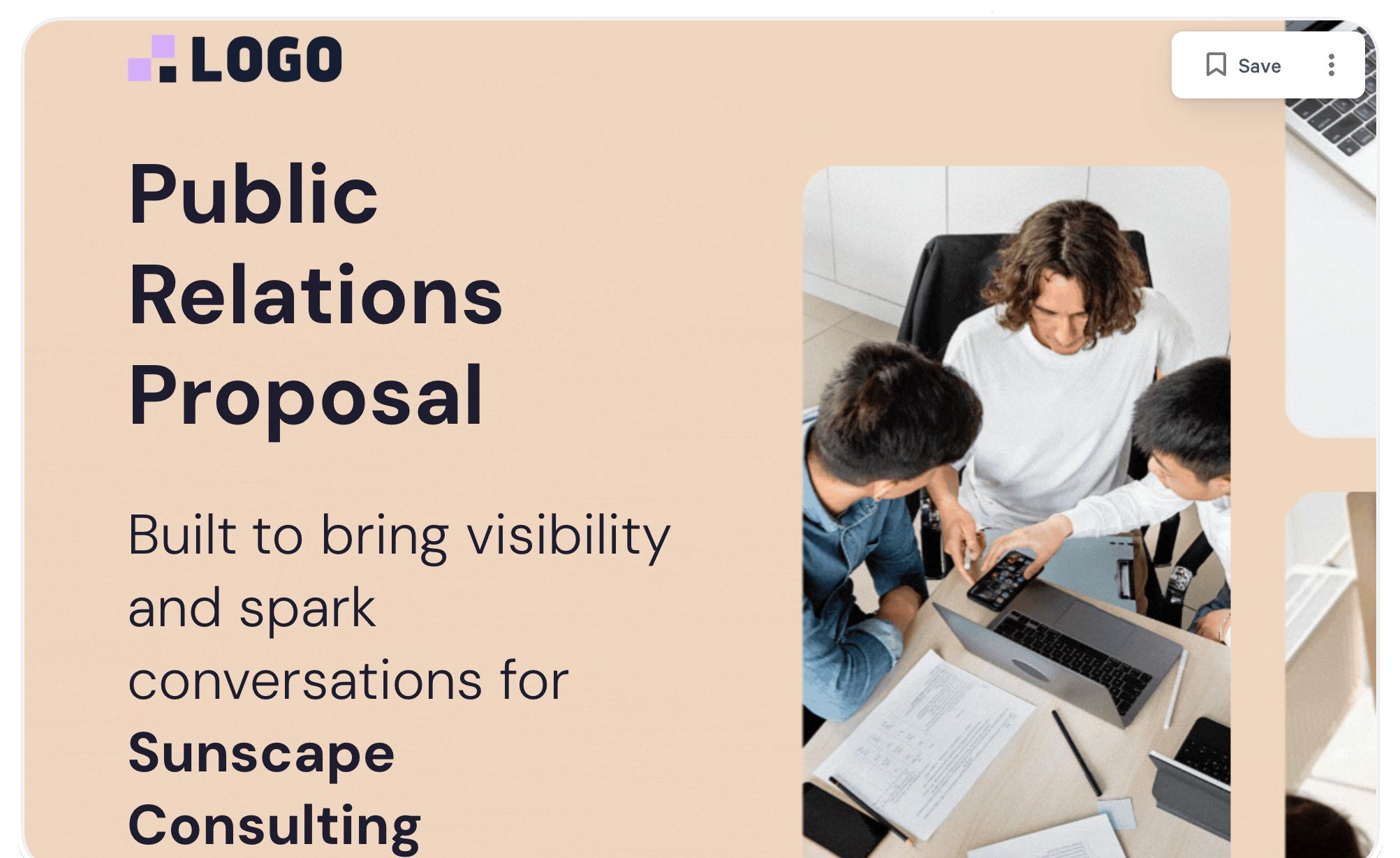 Public Relations Proposal Template