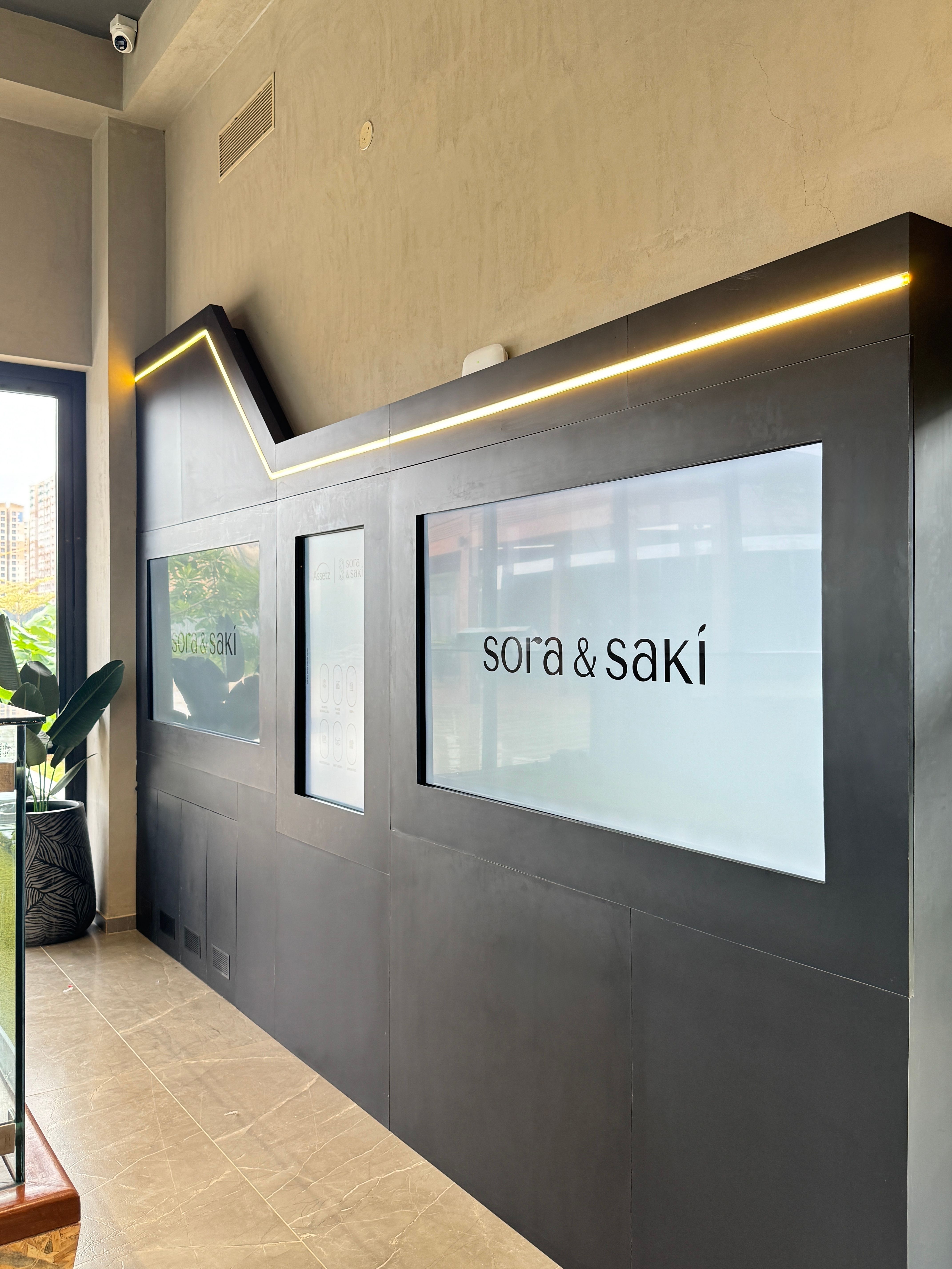 Sora & saki experience center designers