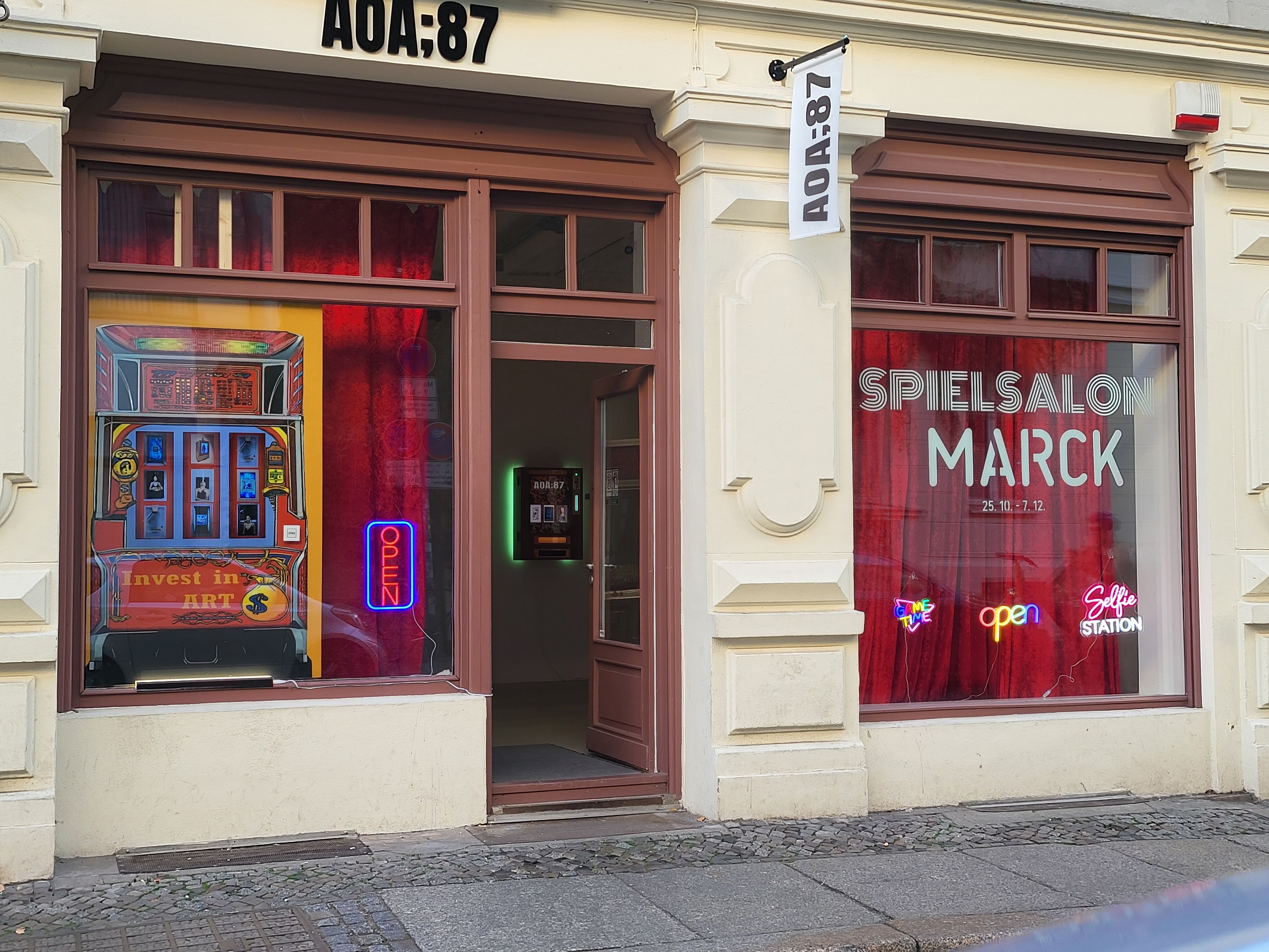 Project "Spielsalon MARCK" Berlin