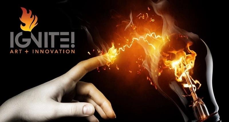 The banner for Pleasanton's Ignite! 2.0 festival