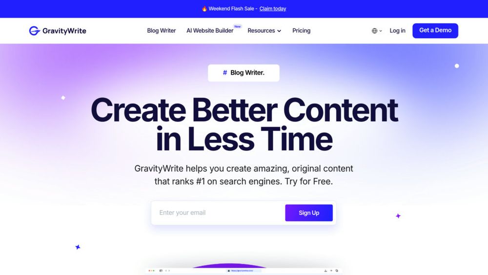 image of GravityWrite