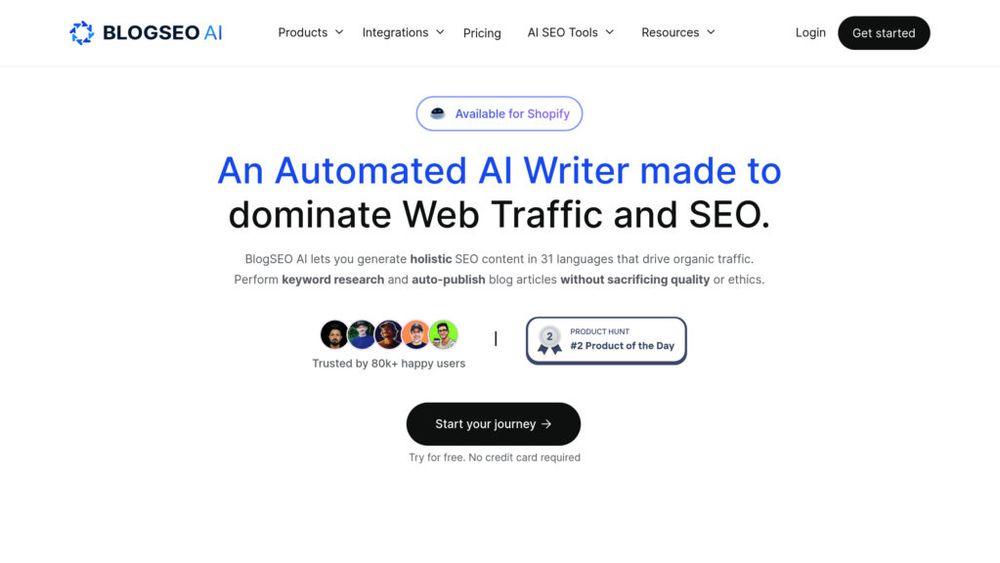 image of BlogSEO AI