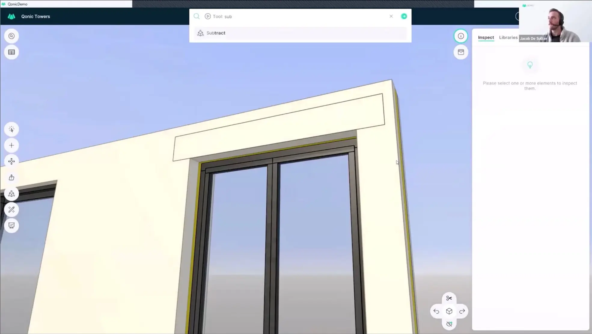 Create geometry in the Qonic app.