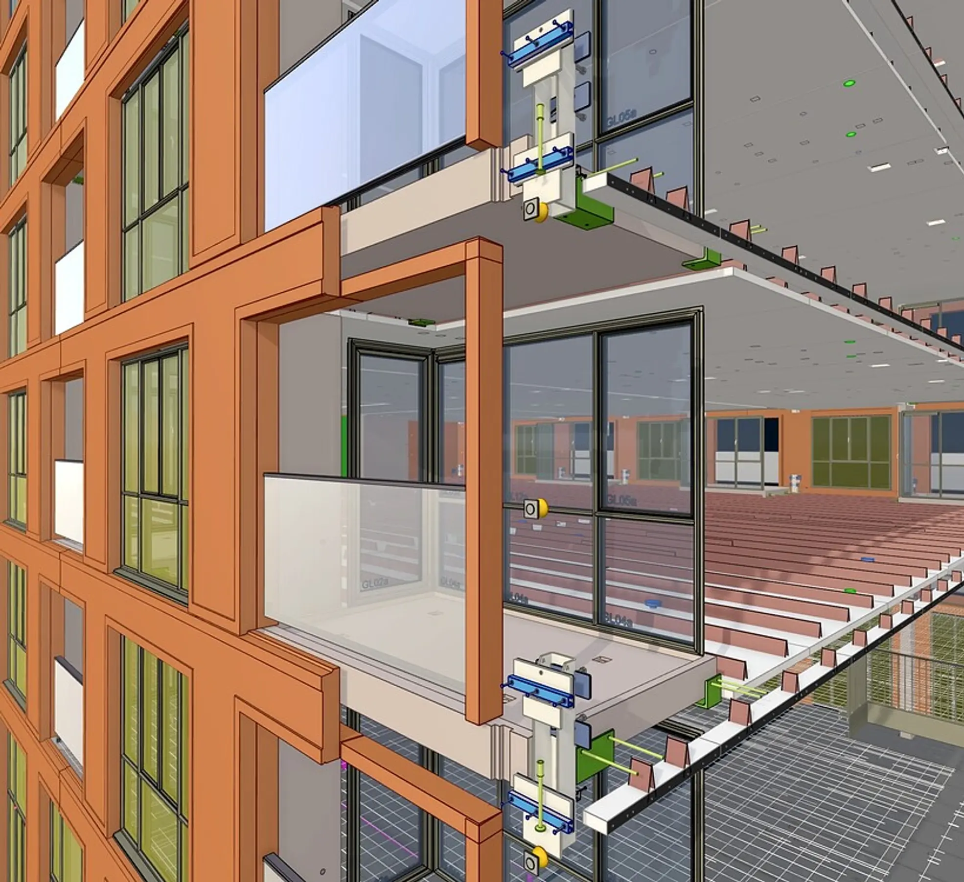 Close up of Qonic modelling