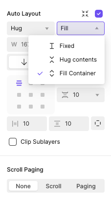 Resizing Properties