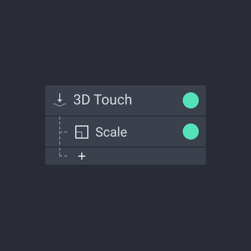 panel trigger 3d touch