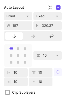 Fixed Width or Height