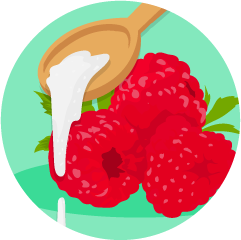 Raspberry syrup