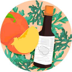 Peach bitters