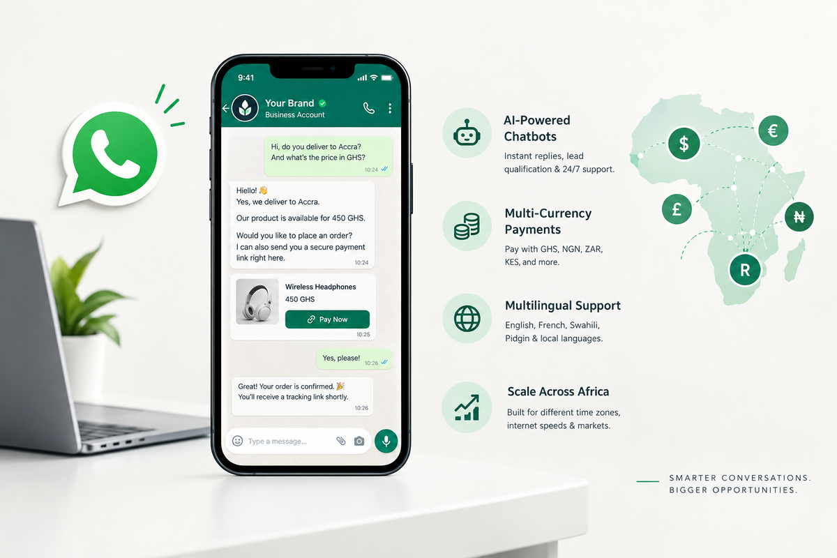 WhatsApp AI Automation: The Secret Weapon for African E-commerce Brands