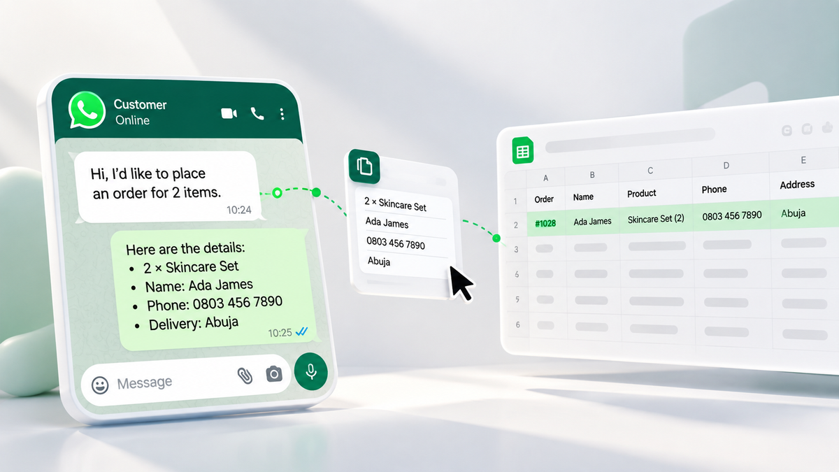 Your Team Is Still Copying Orders From WhatsApp Into a Spreadsheet. So What Exactly Is the AI Doing?