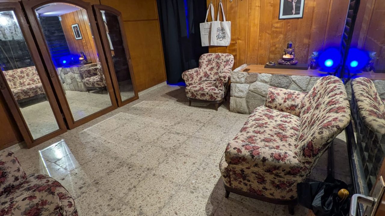 Sala de espera del estudio