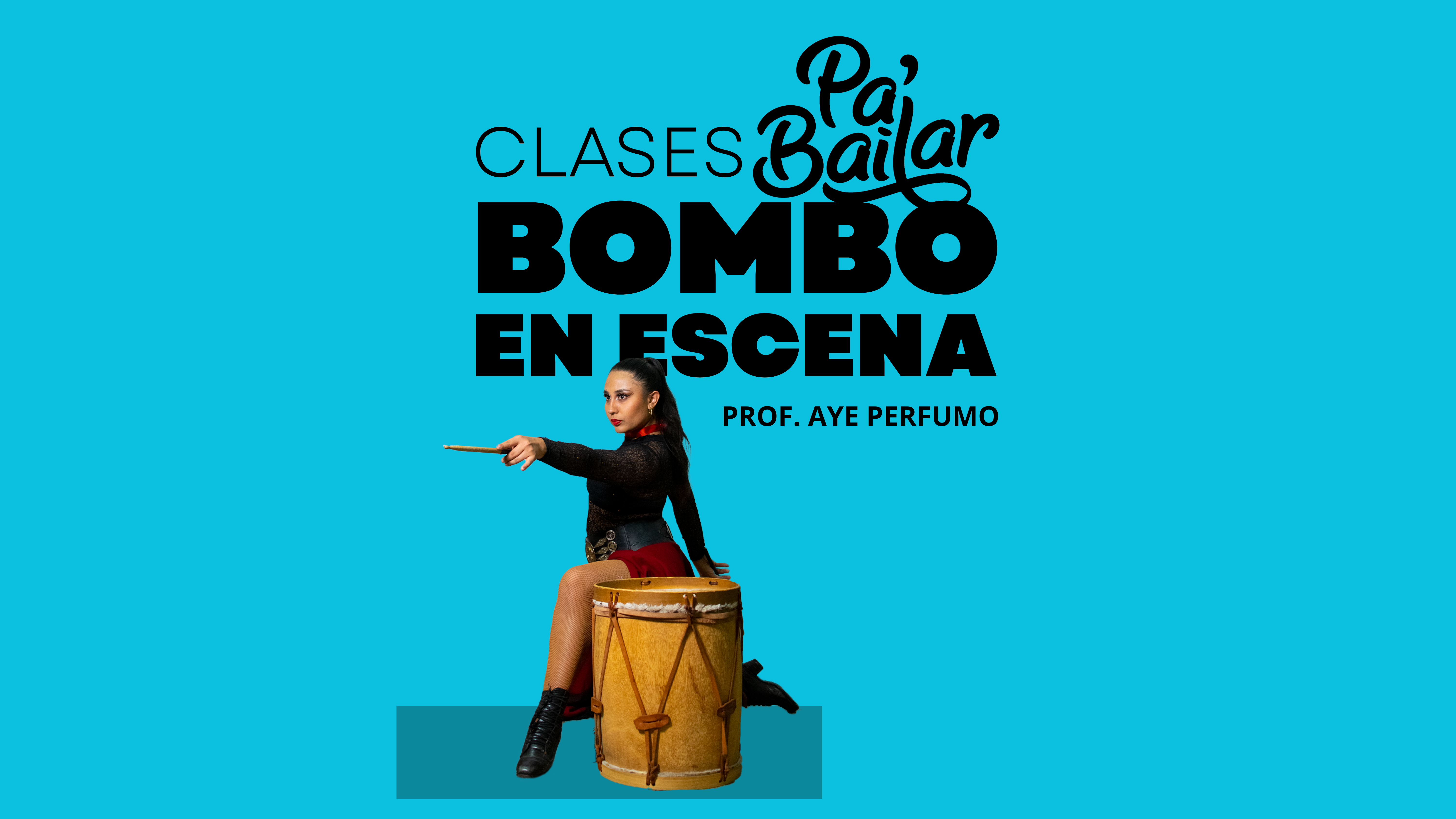 Bombo fantasia escenario