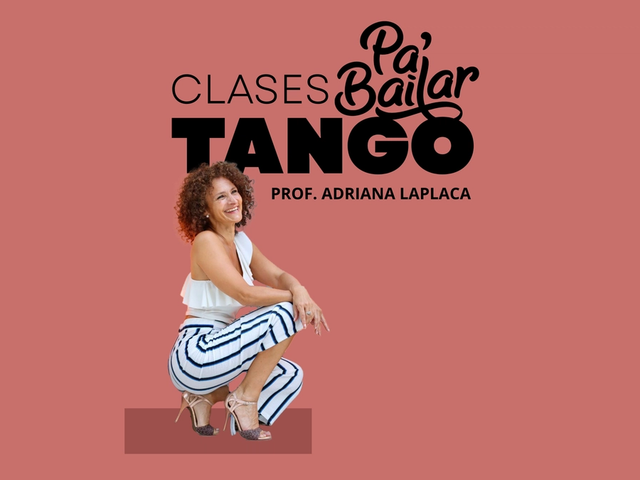 Clase de tango en grupo