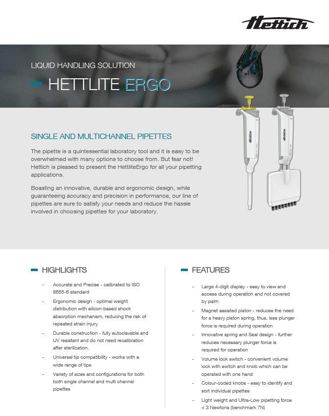 HETTICH HETTLITE ERGO