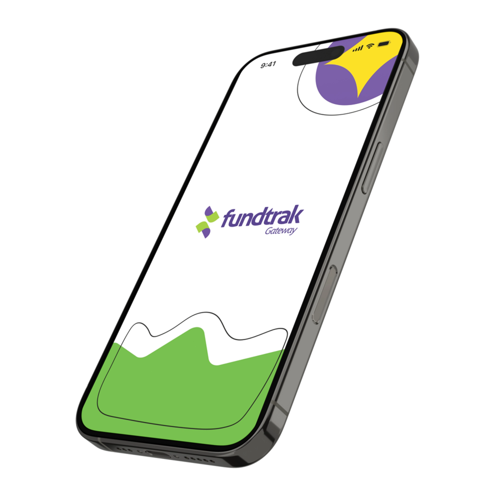 FundTrak gate access app showing NFC scan with student attendance and fee status
