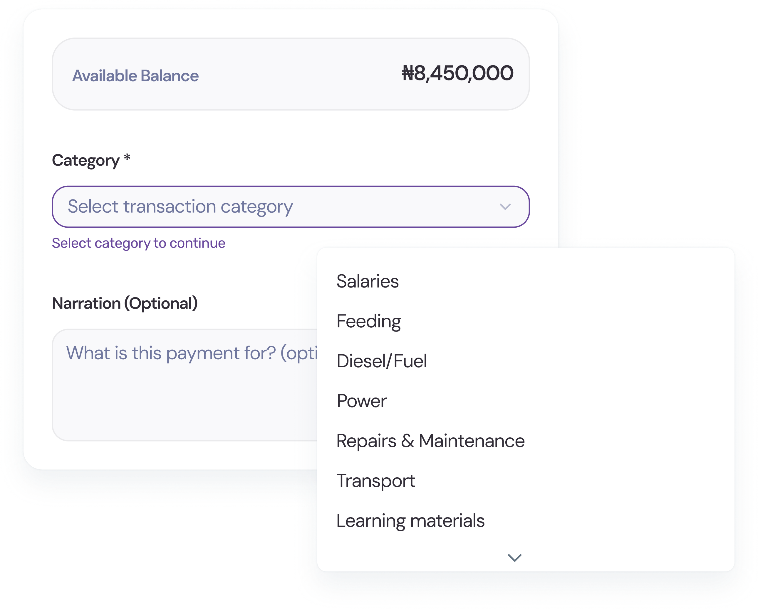 Nothing leaves without a reason