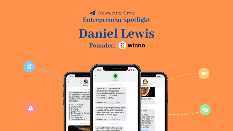 Entrepreneur spotlight: Texting your fans with Daniel Lewis