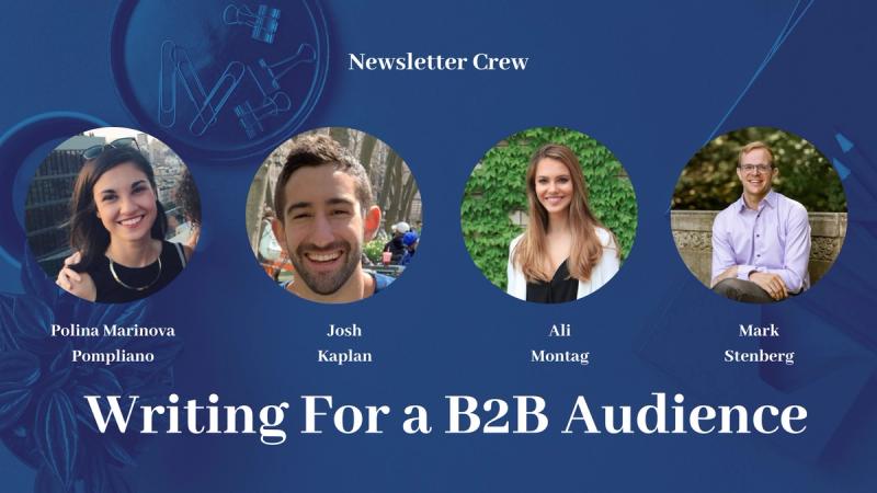 The best advice from Polina Marinova Pompliano, Mark Stenberg, and Josh Kaplan