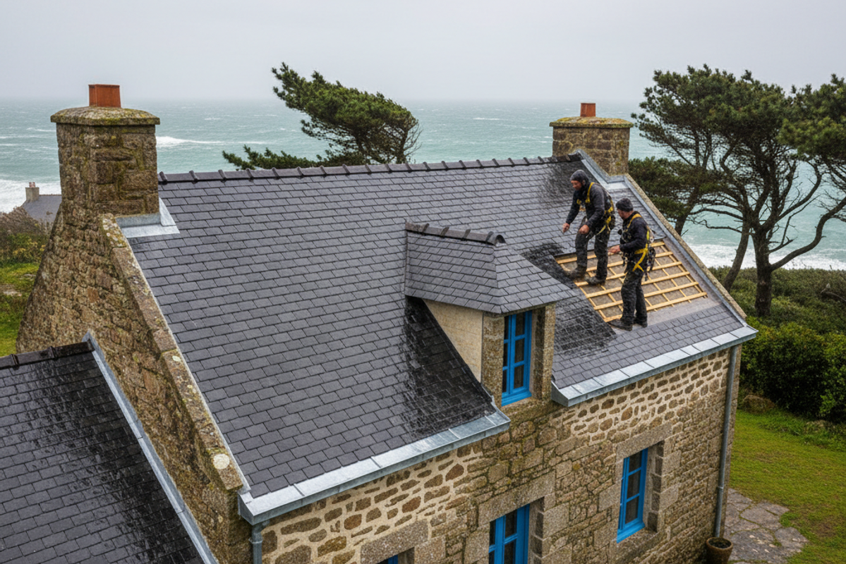 Rénovation toiture Brest 2025 : donnez à votre toit l'attention qu'il mérite