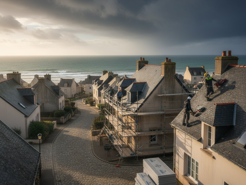 Rénovation toiture à Brest en 2026 : protéger et valoriser votre maison