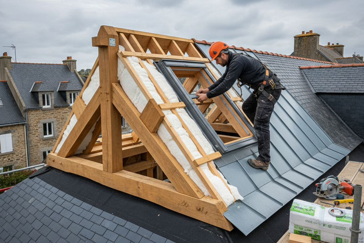 Couvreur Charpentier à Brest en 2025 : L'Art de la Toiture